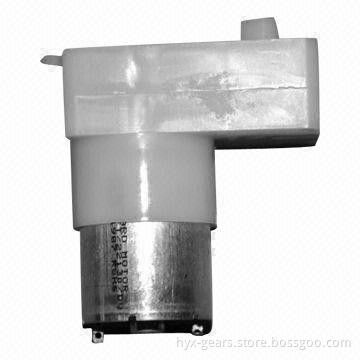 Plastic Gear Motor with low speed, high-torque, high-quality for toys, electric tools, small devices
